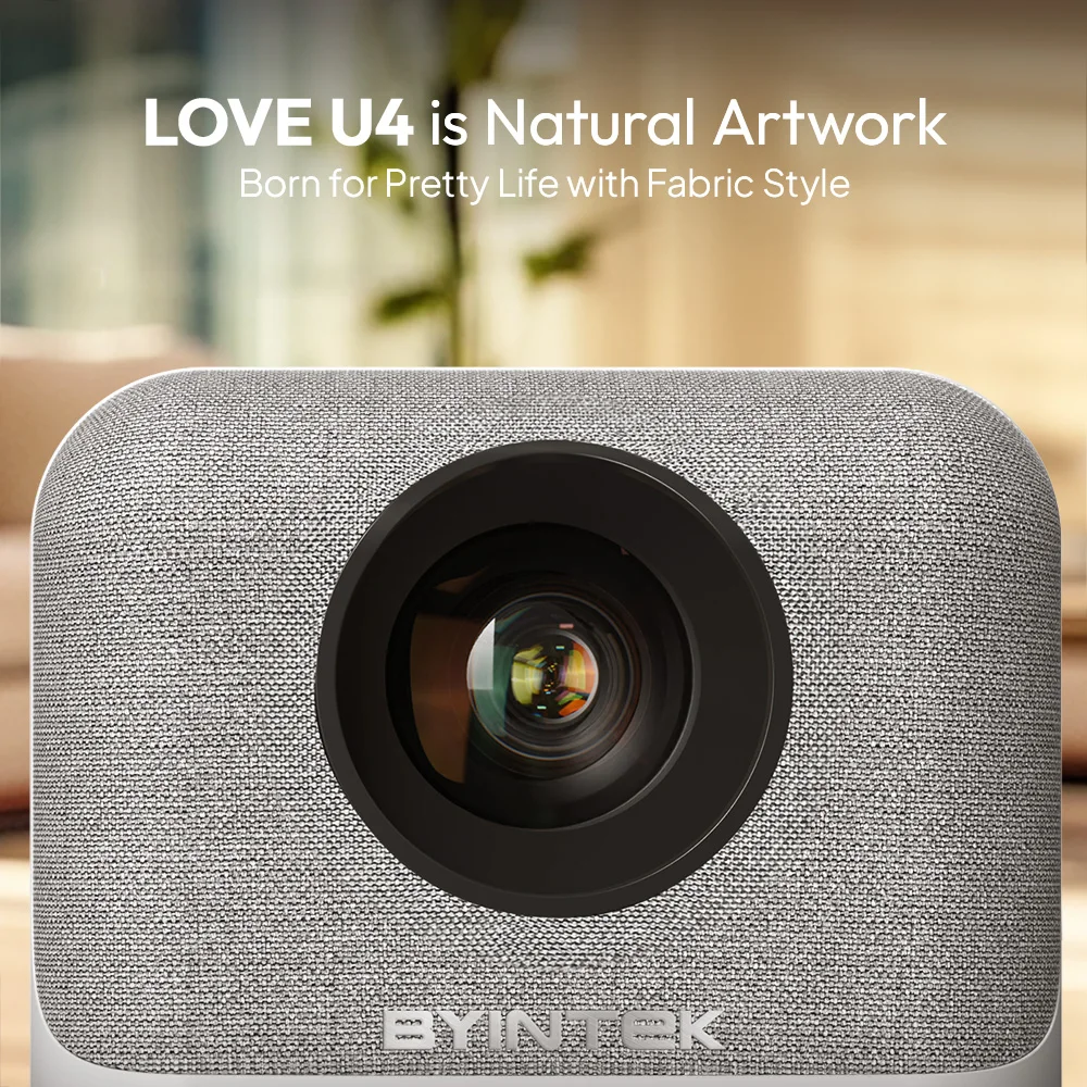 Проектор byintek love u4 4k smart - Фотография_3