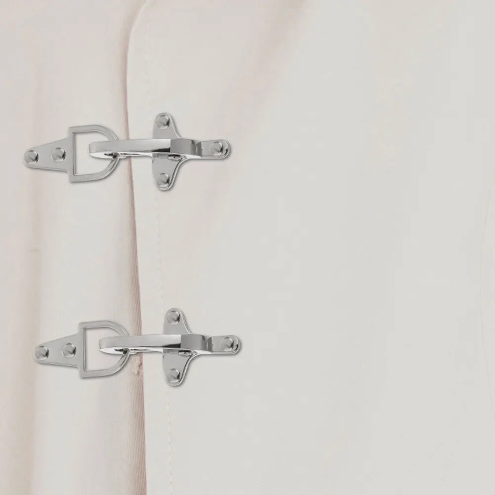 2 комплекта металлических пряжек с застежкой-застежкой для пальто - Фотография_5