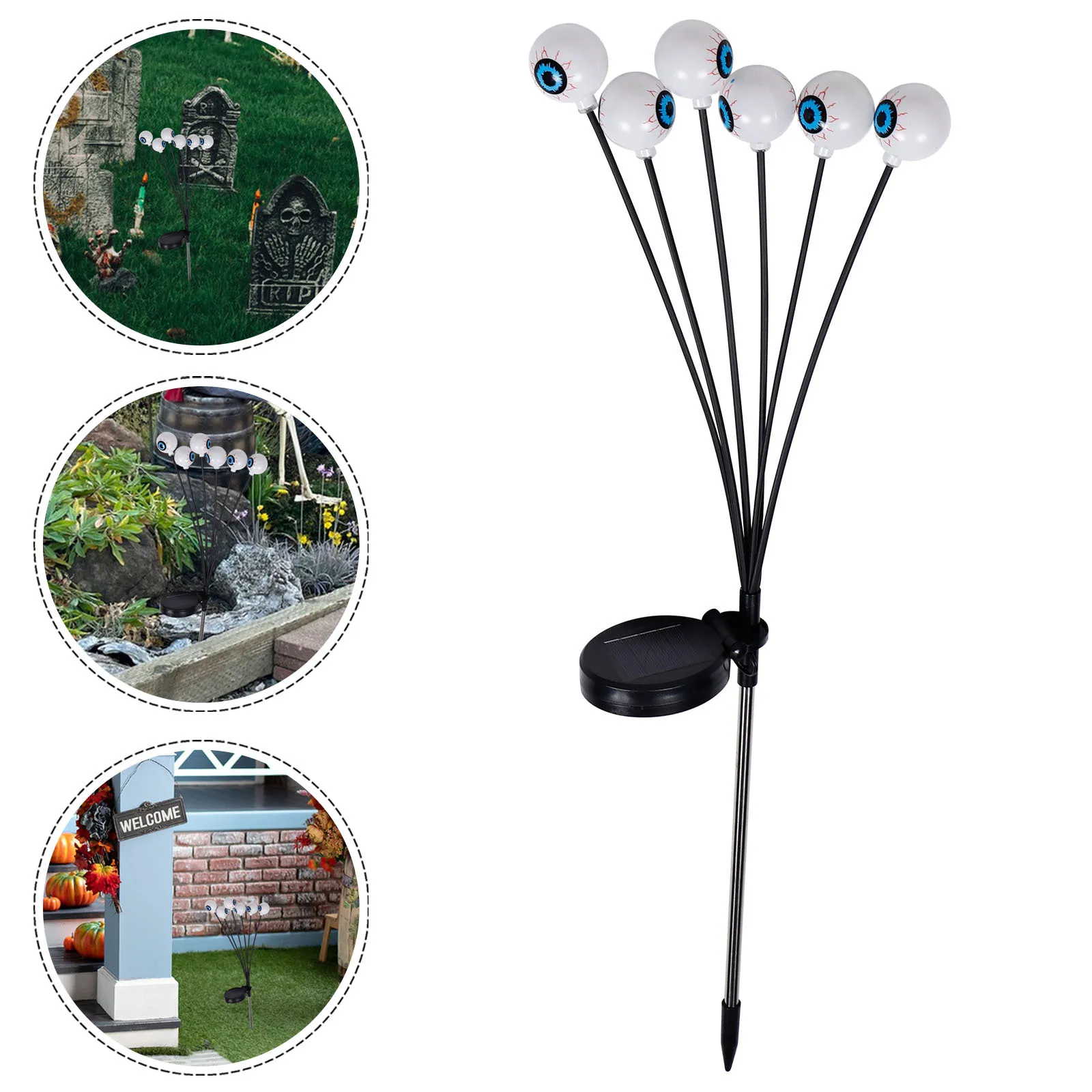 Хэллоуин солнечные фонари для глаз