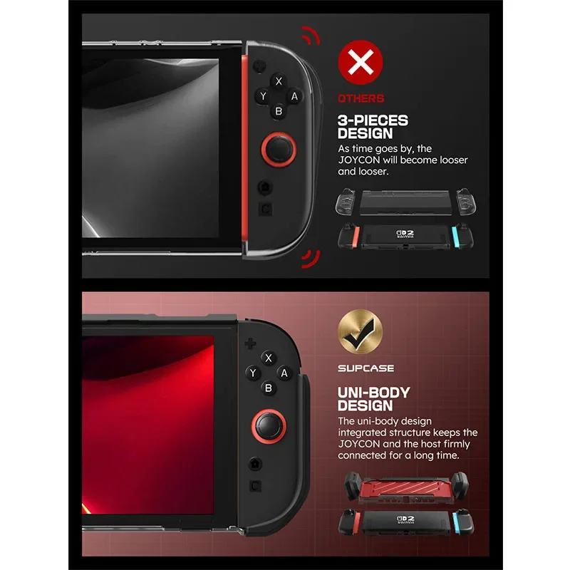 Supcase for nintendo switch 2 case (2025) док-станция ub pro - Фотография_4