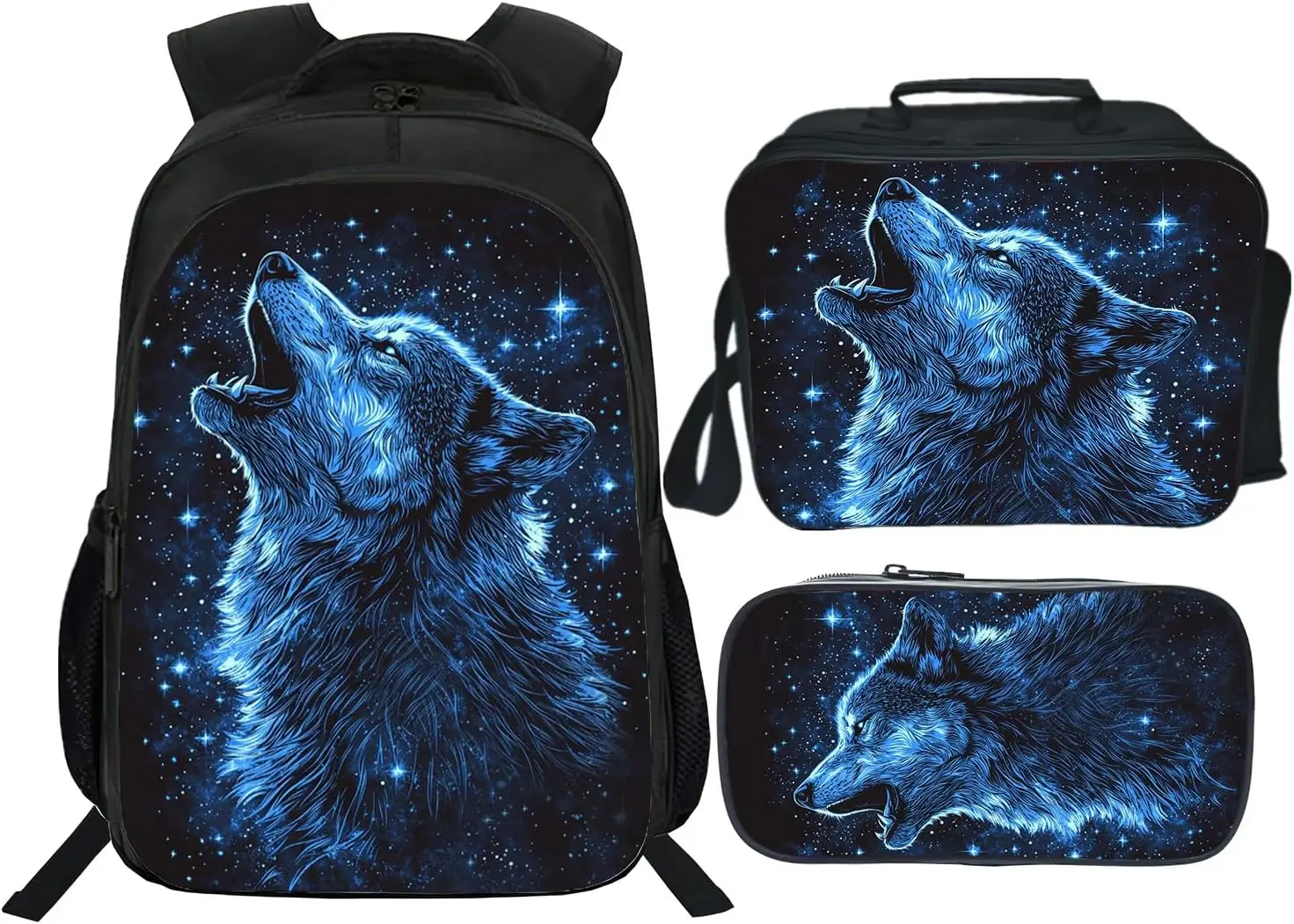 Рюкзак с волком, детская сумка