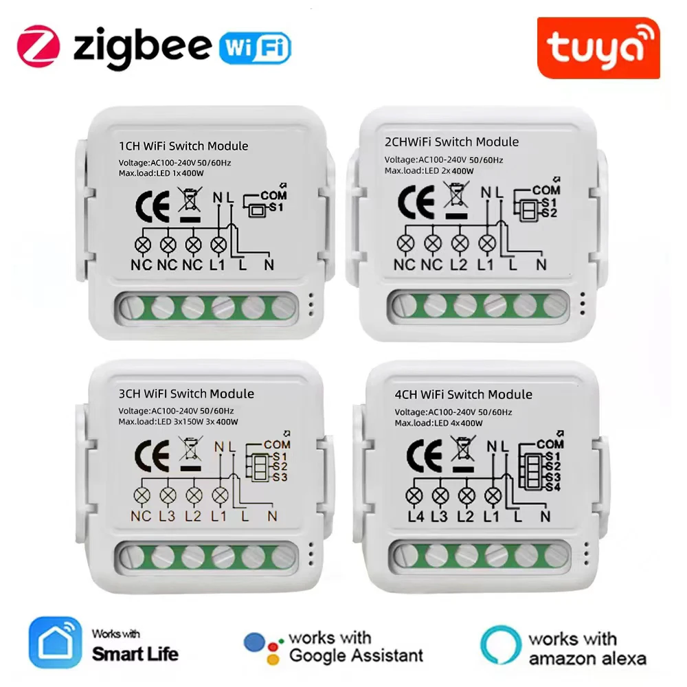 Tuya smart life zigbee wi-fi diy