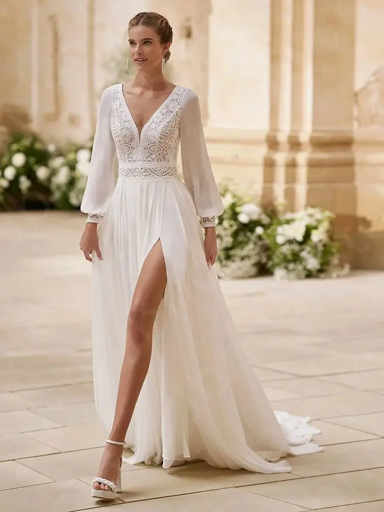 Оптовые кружевные свадебные платья - Фотография_5