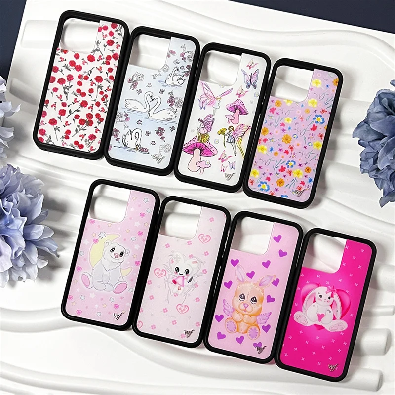 Чехол для телефона wf wildflower swan girl для iphone 12 - Фотография_2