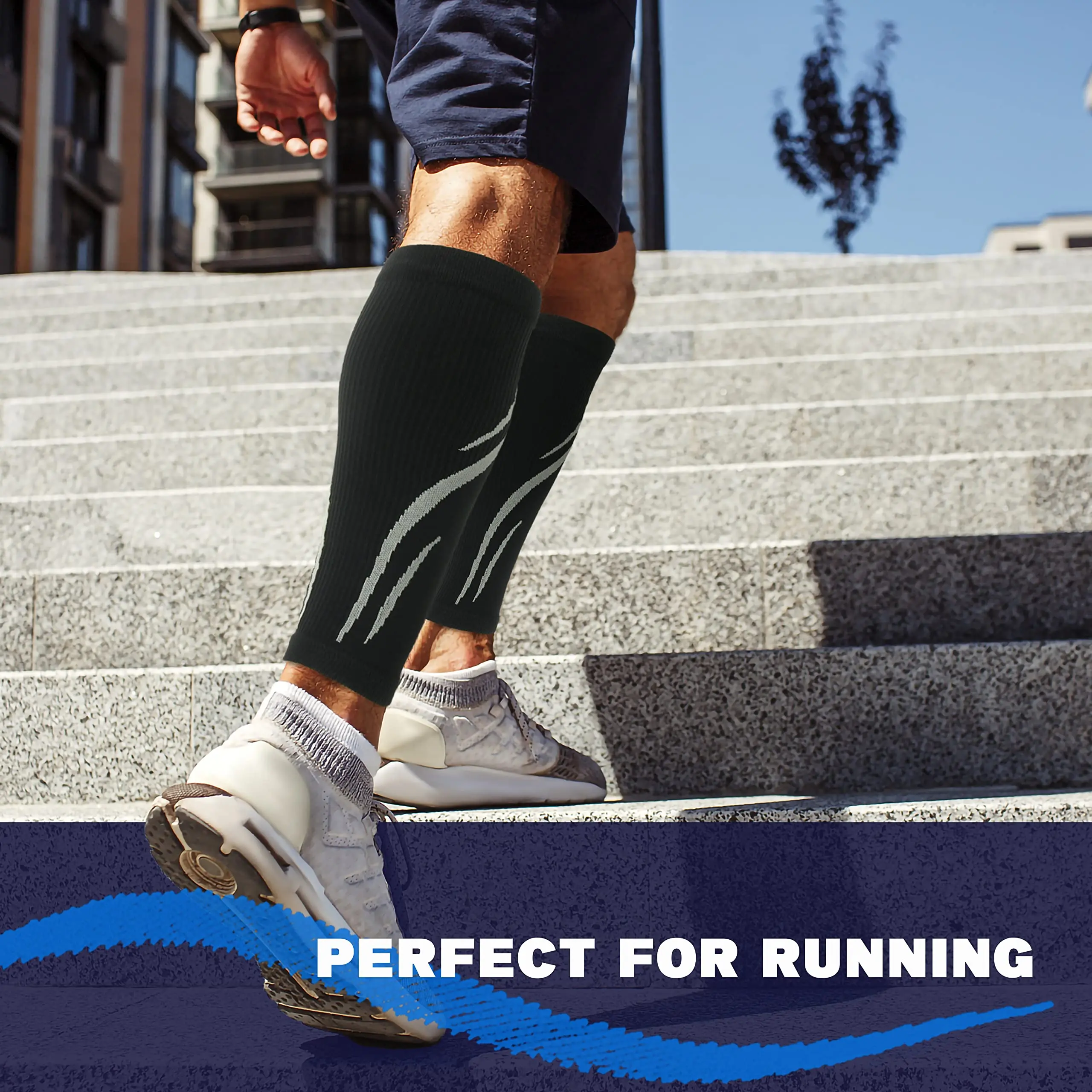 Компрессионные носки до щиколотки для мужчин и женщин (20-30 мм рт. ст.) - Фотография_3