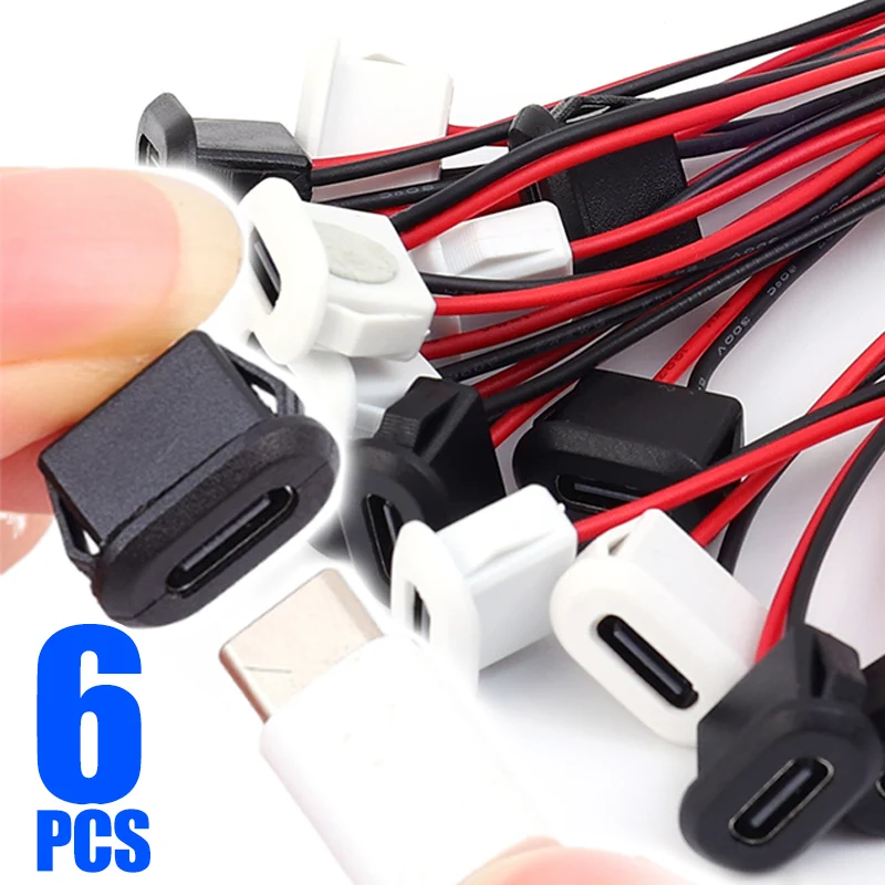 Гнездовой 2-контактный usb-разъем типа c