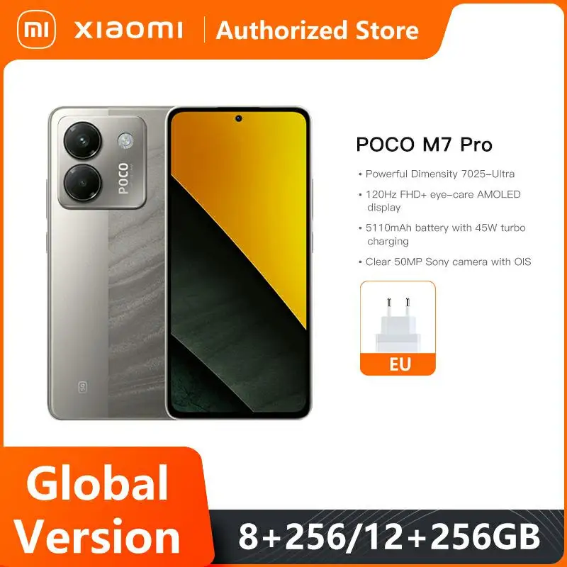 Новейшая глобальная версия poco m7 pro 5g