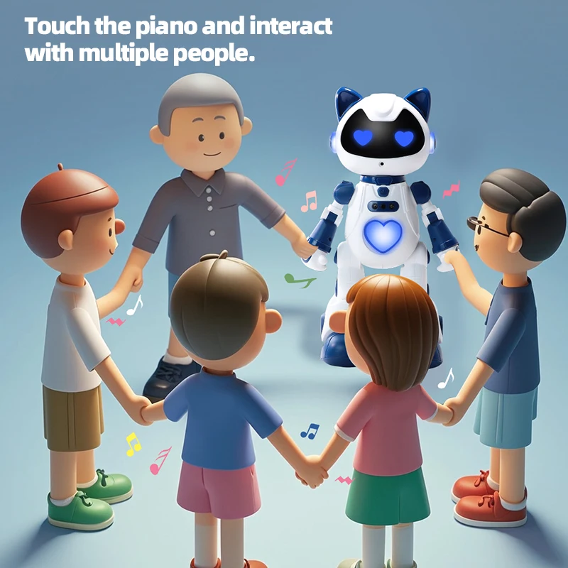 Умный робот-игрушка f10 с дистанционным управлением для детей — спрей - Фотография_2