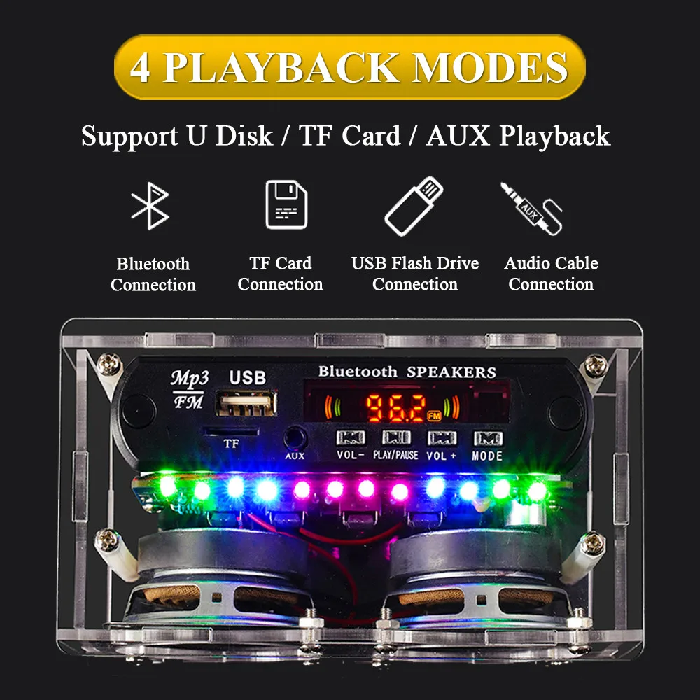 Diy bluetooth-динамик с fm-радио 87 - Фотография_5