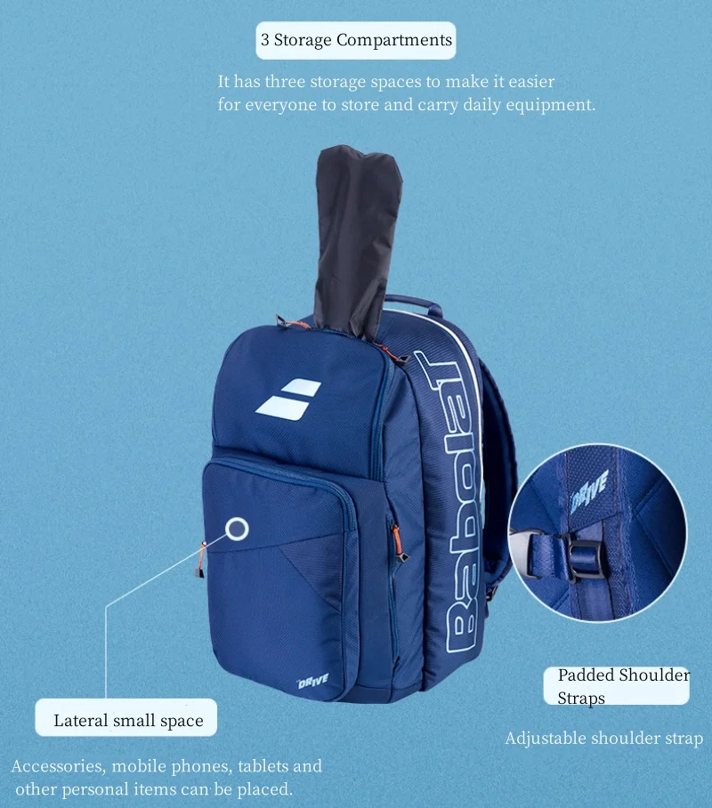 Теннисный рюкзак babolat pure drive - Фотография_5