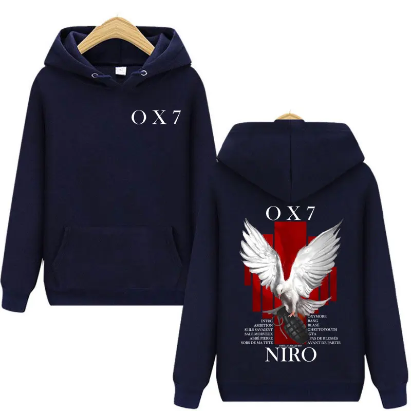 Рэпер niro ox7 album merch толстовка - Фотография_5