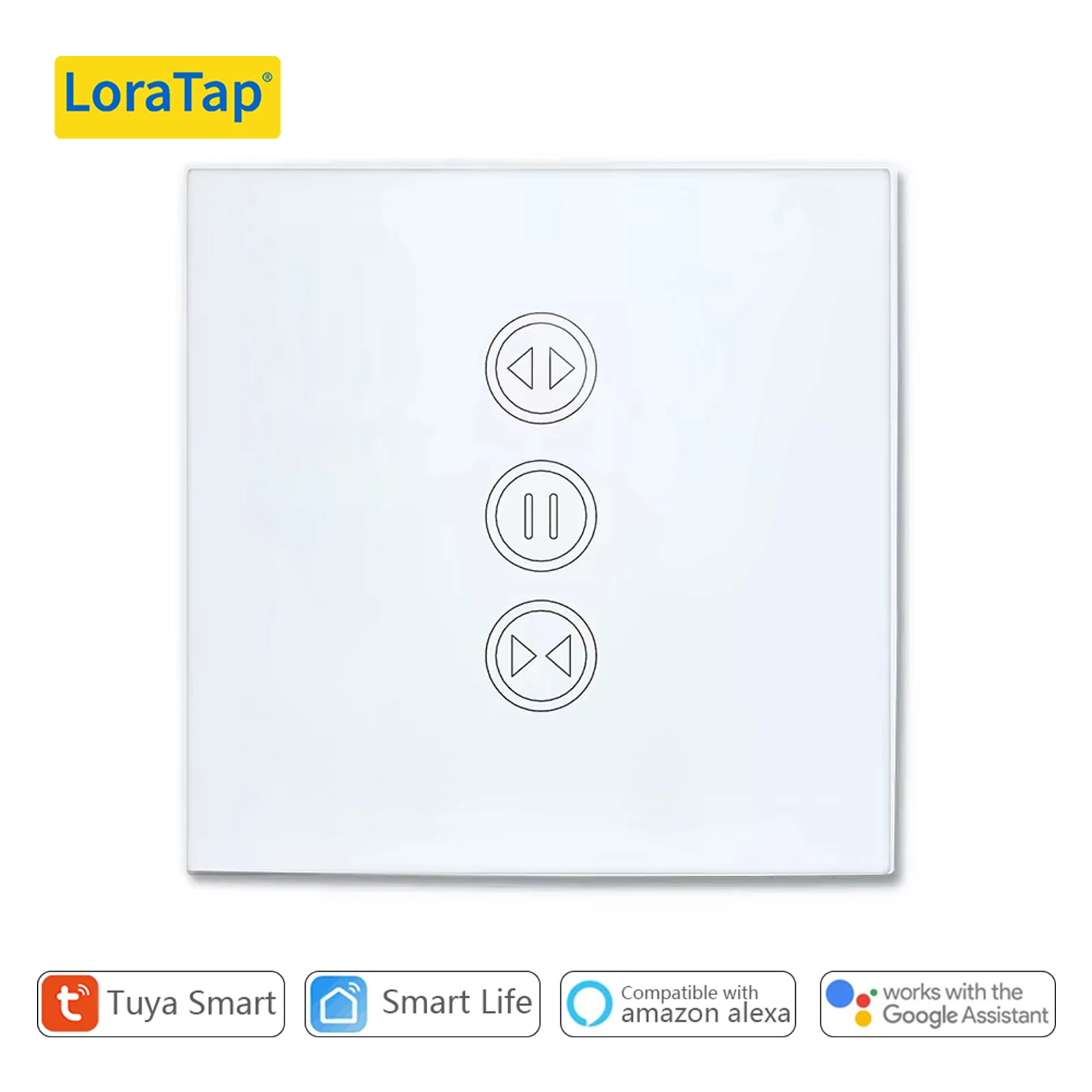 Tuya smart life wi-fi шторы переключатель