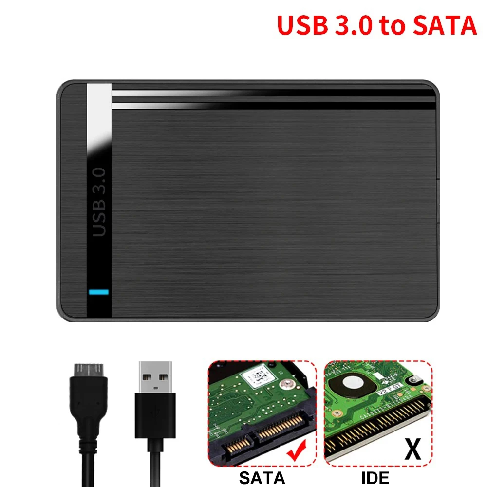 2,5-дюймовый чехол для жесткого диска sata-usb 3 - Фотография_4