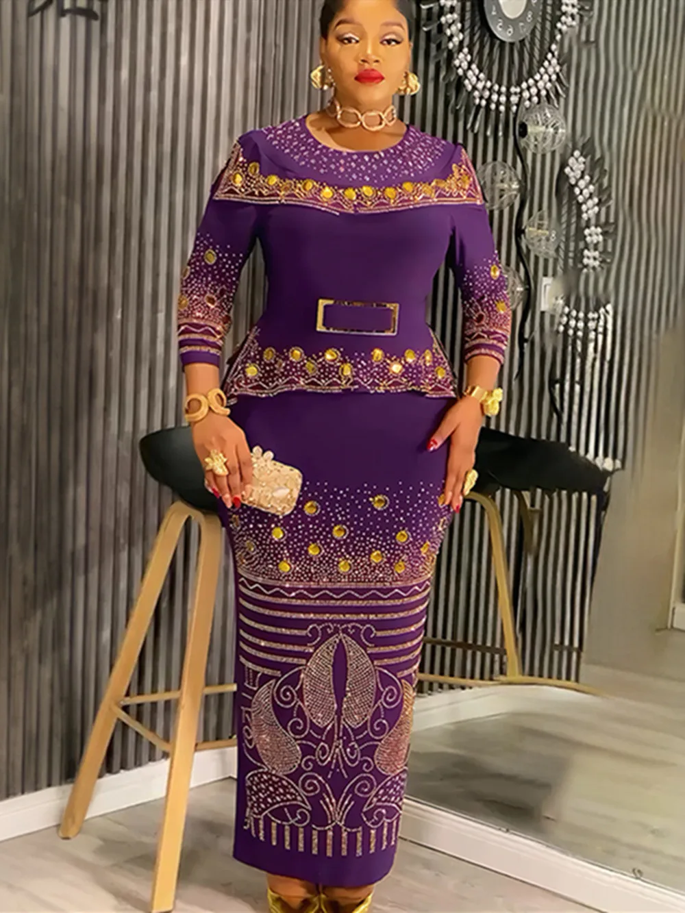 Африканские вечерние платья больших - Фотография_4