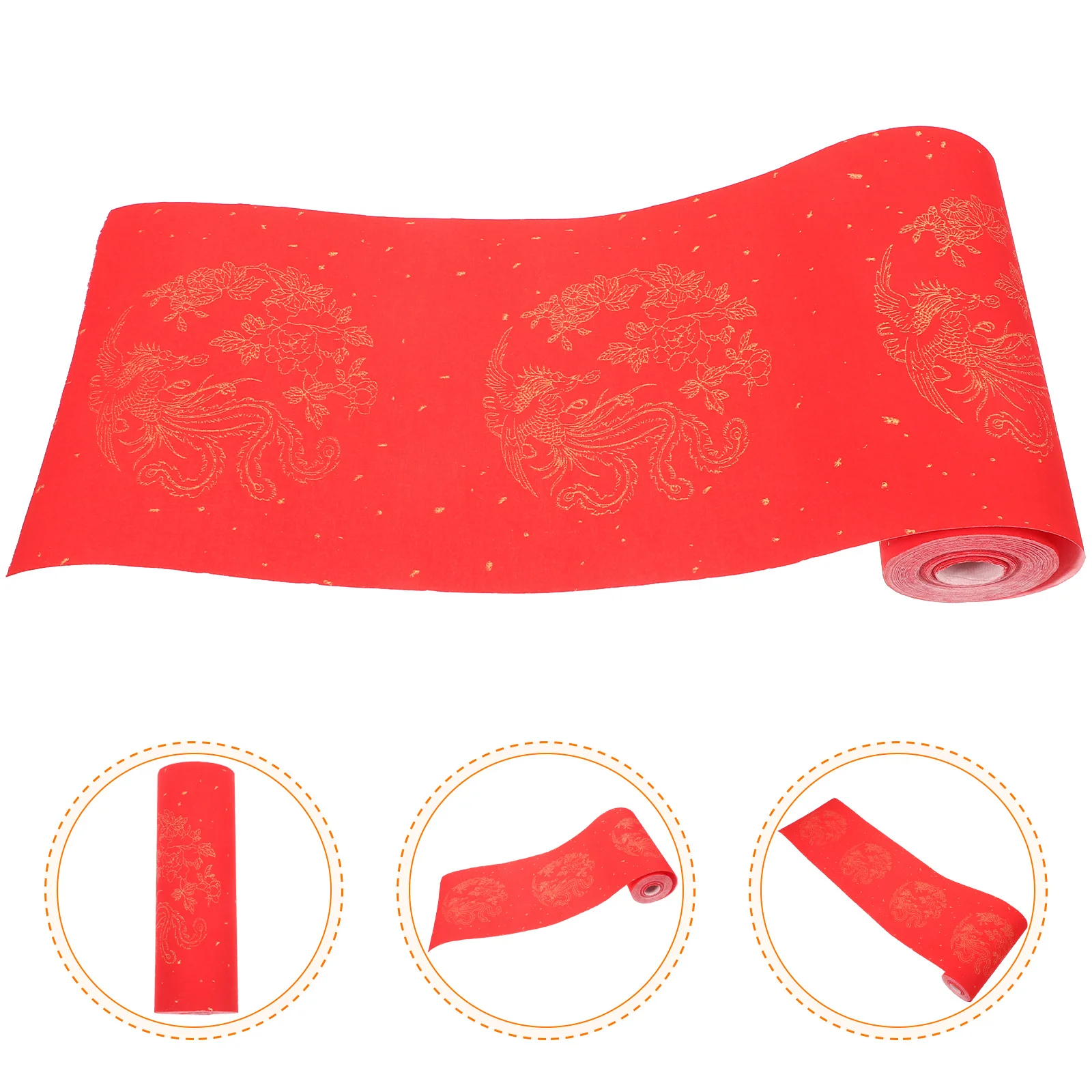 Фестивальная красная бумага - Фотография_2