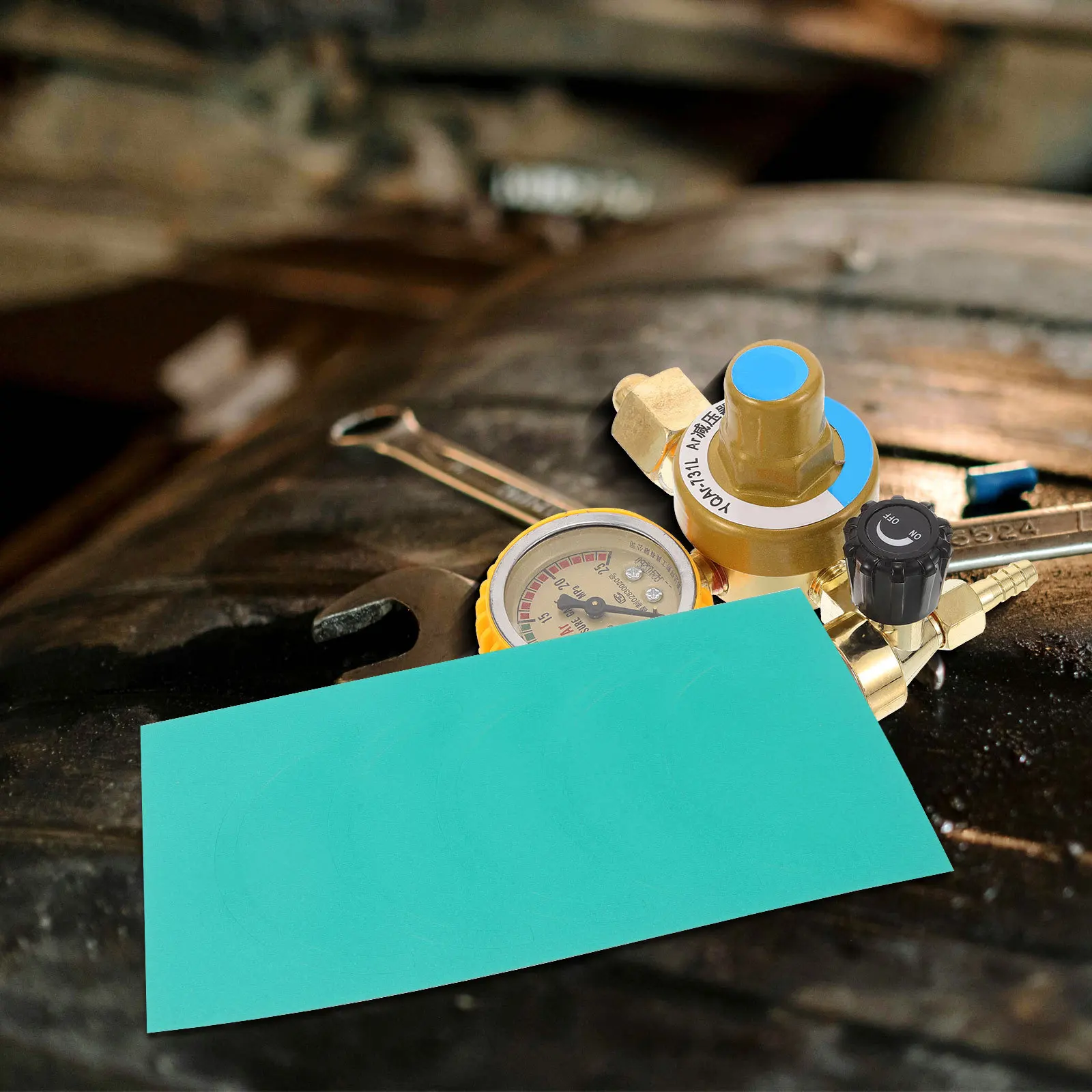 Идентификационные наклейки манометра - Фотография_4