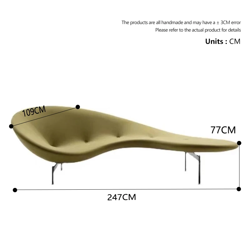 Роскошное тканевое кресло morden shape - Фотография_3