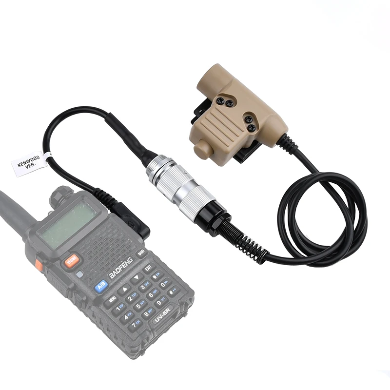 Авиационная вилка wadsn для kenwood ptt - Фотография_5