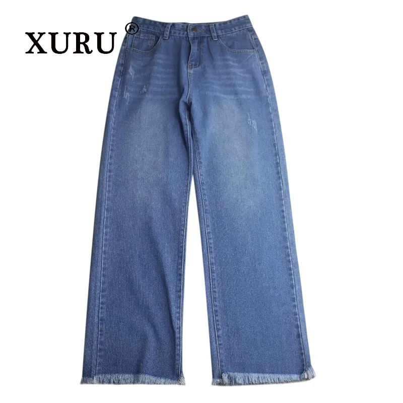 Xuru — новые женские свободные джинсы в стиле ретро - Фотография_6