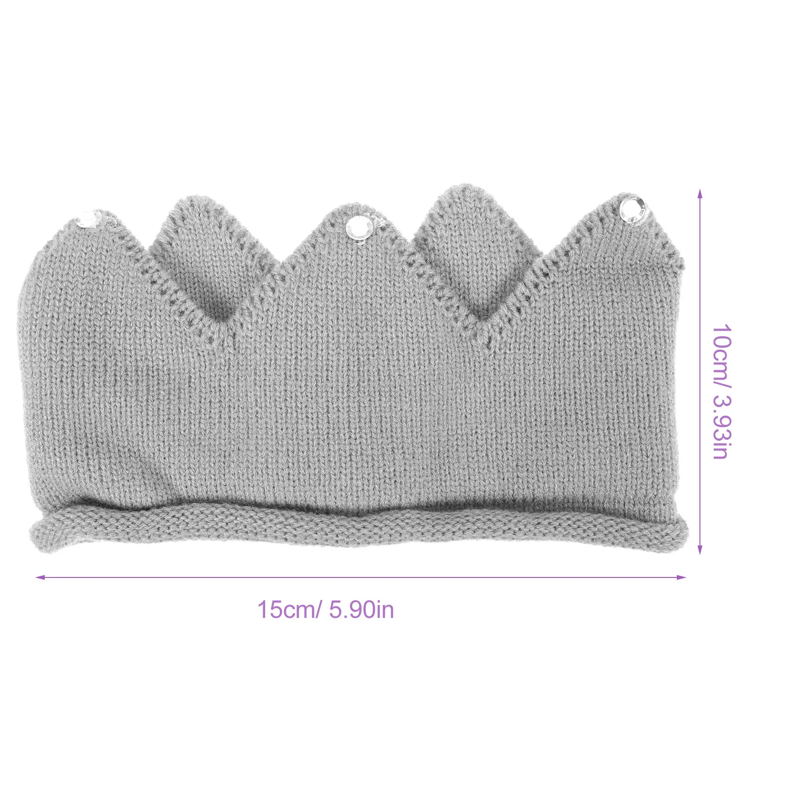 Детская шапка с короной - Фотография_3
