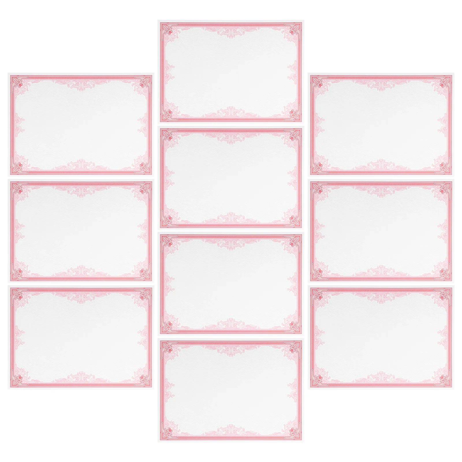 10-листовая внутренняя бумага для сертификата - Фотография_6