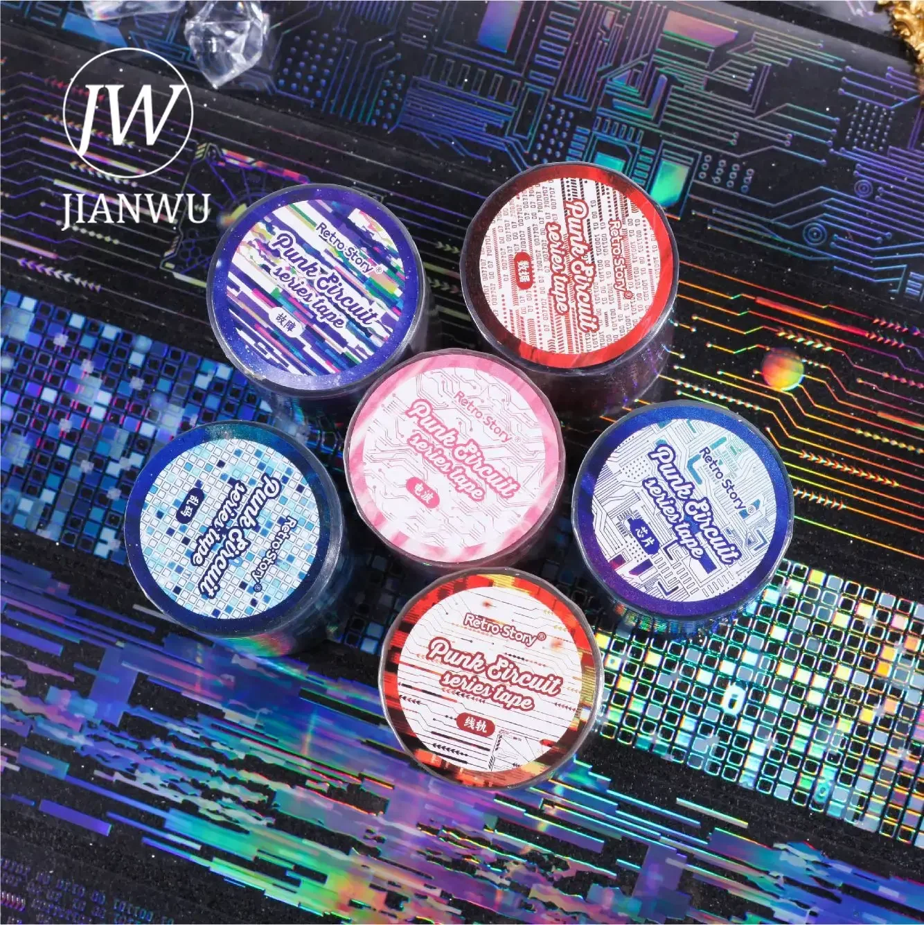 Jianwu 50 мм * 200 см панк-эква - Фотография_2