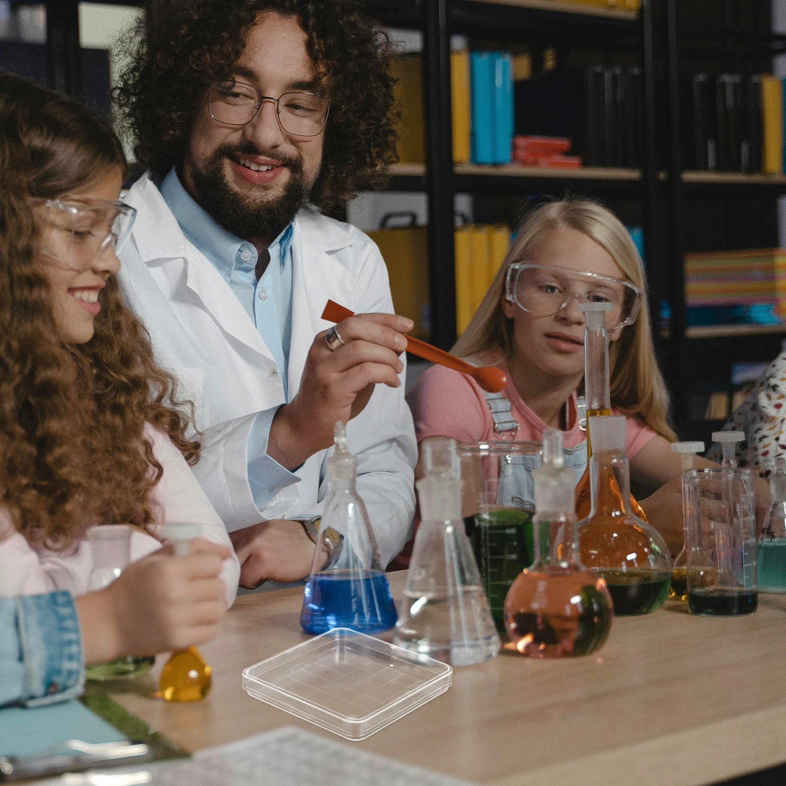 Квадратные чашки петри 10x10 см - Фотография_2