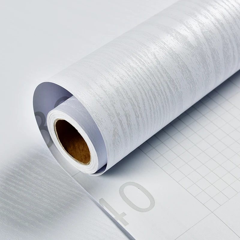 Чистая белая наклейка для ремонта мебели - Фотография_4