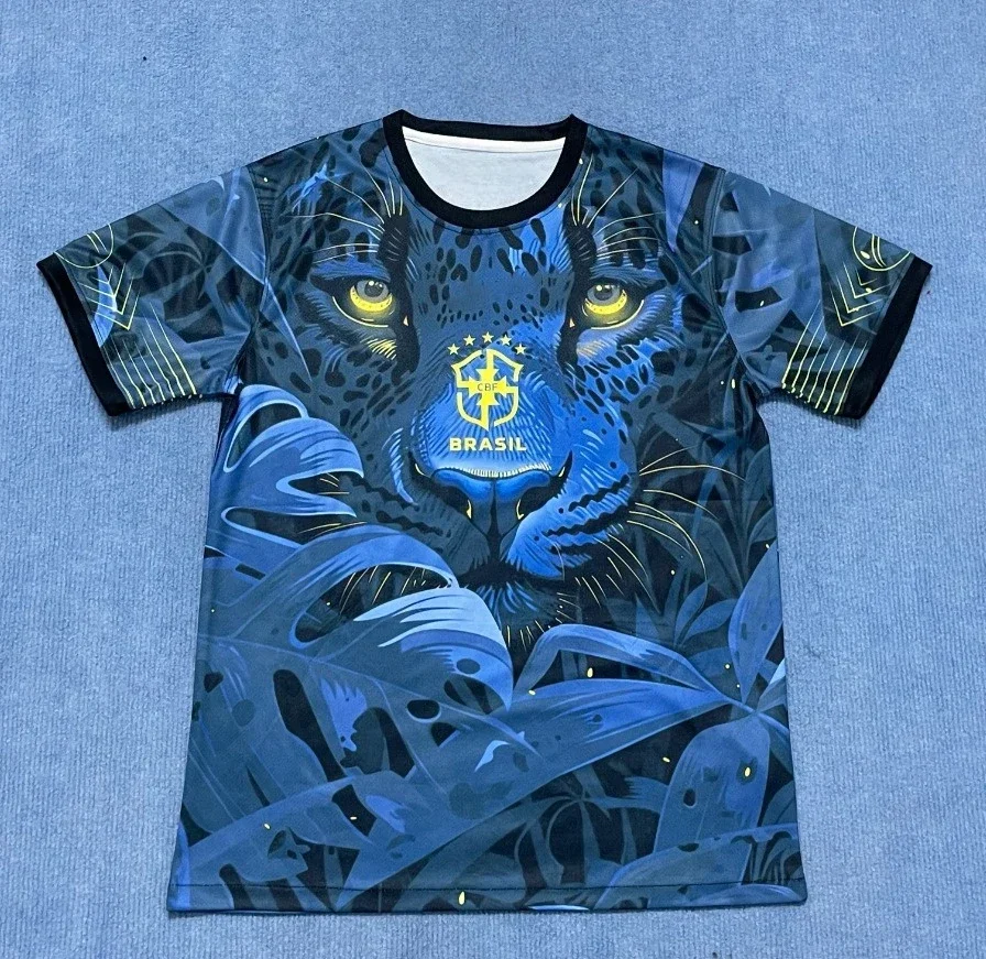 Новый популярный бразильский футбольный трикотаж 2025 года