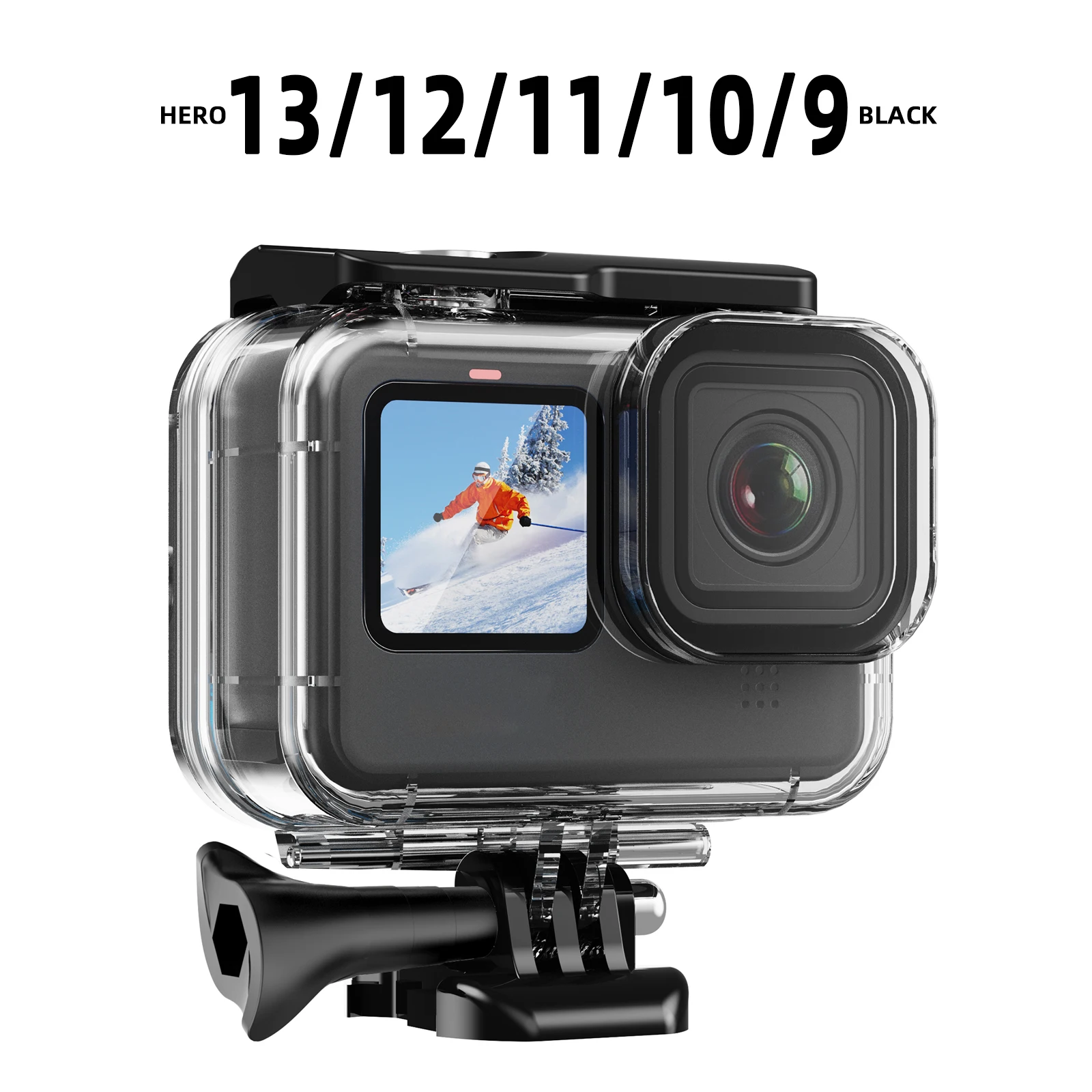 Водонепроницаемый чехол для gopro hero 13 12 11 10 9