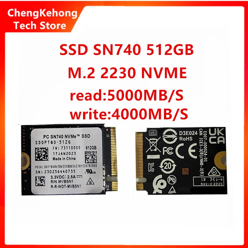 Для western digital wd ssd sn740 2 тб 1 тб 512g 256g m - Фотография_3