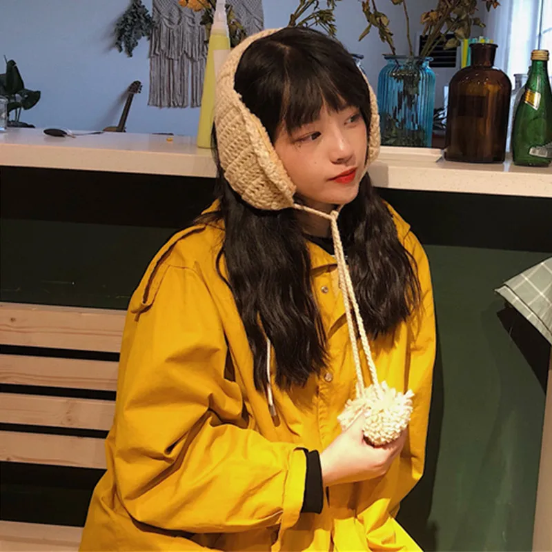 Новые плюшевые наушники ручной работы в корейском стиле y2k - Фотография_5