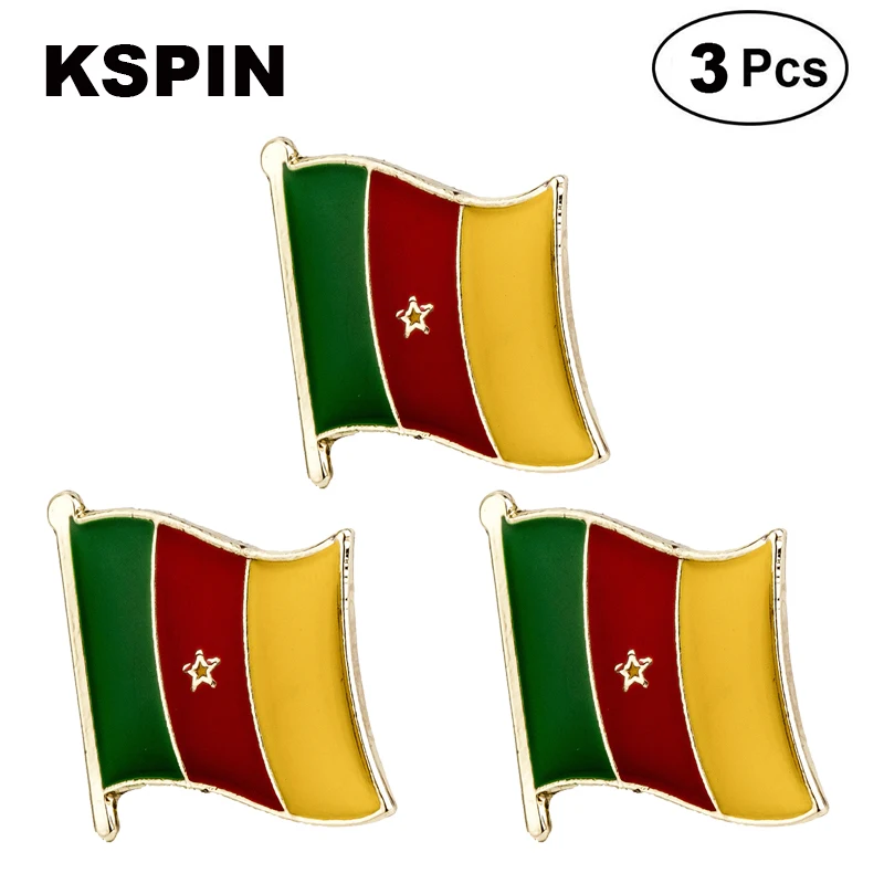 Камерун, броши на булавке