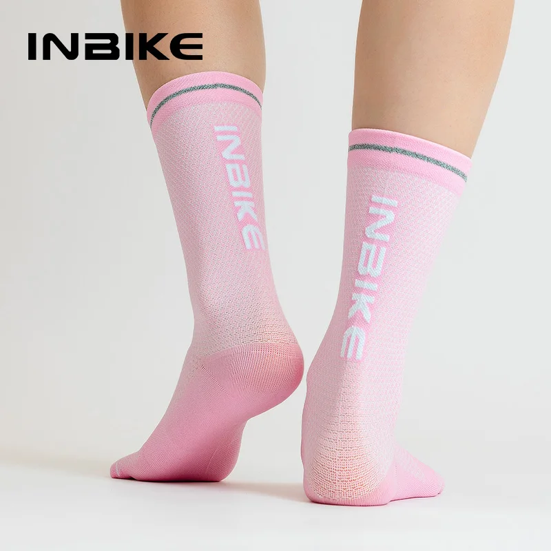 Inbike женские компрессионные носки для бега