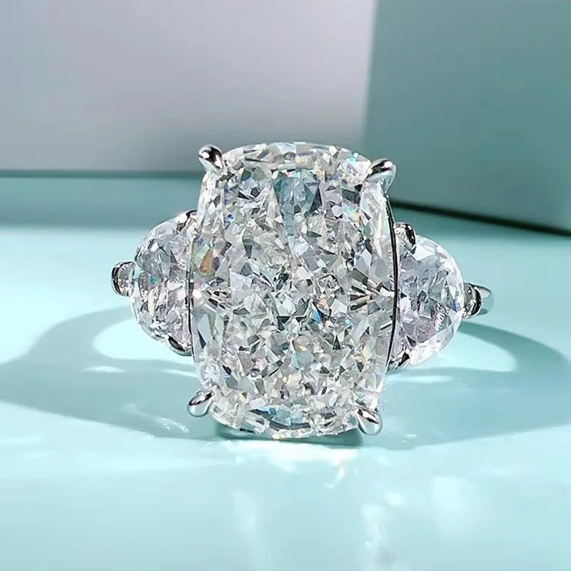 Кольцо с высокоуглеродистым бриллиантом 5 карат - Фотография_2