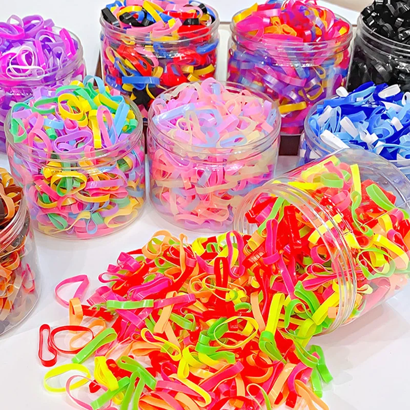 Улучшенные утолщенные эластичные ленты для волос для женщин и девочек - Фотография_5