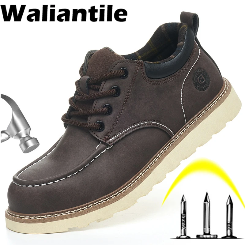 Waliantile строительная защитная обувь для мужчин