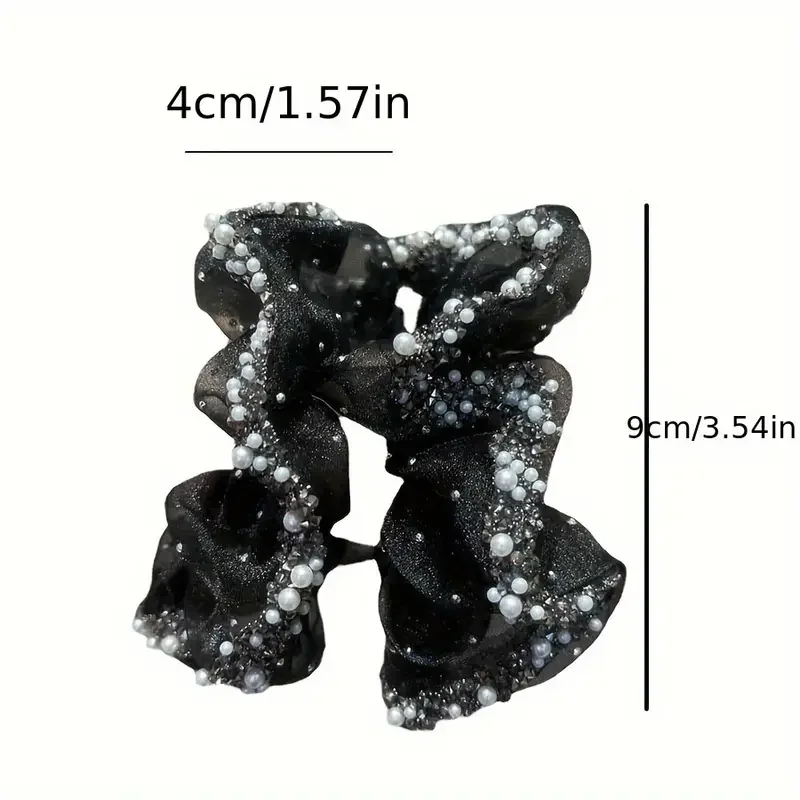 Элегантная сетчатая повязка на голову - Фотография_6