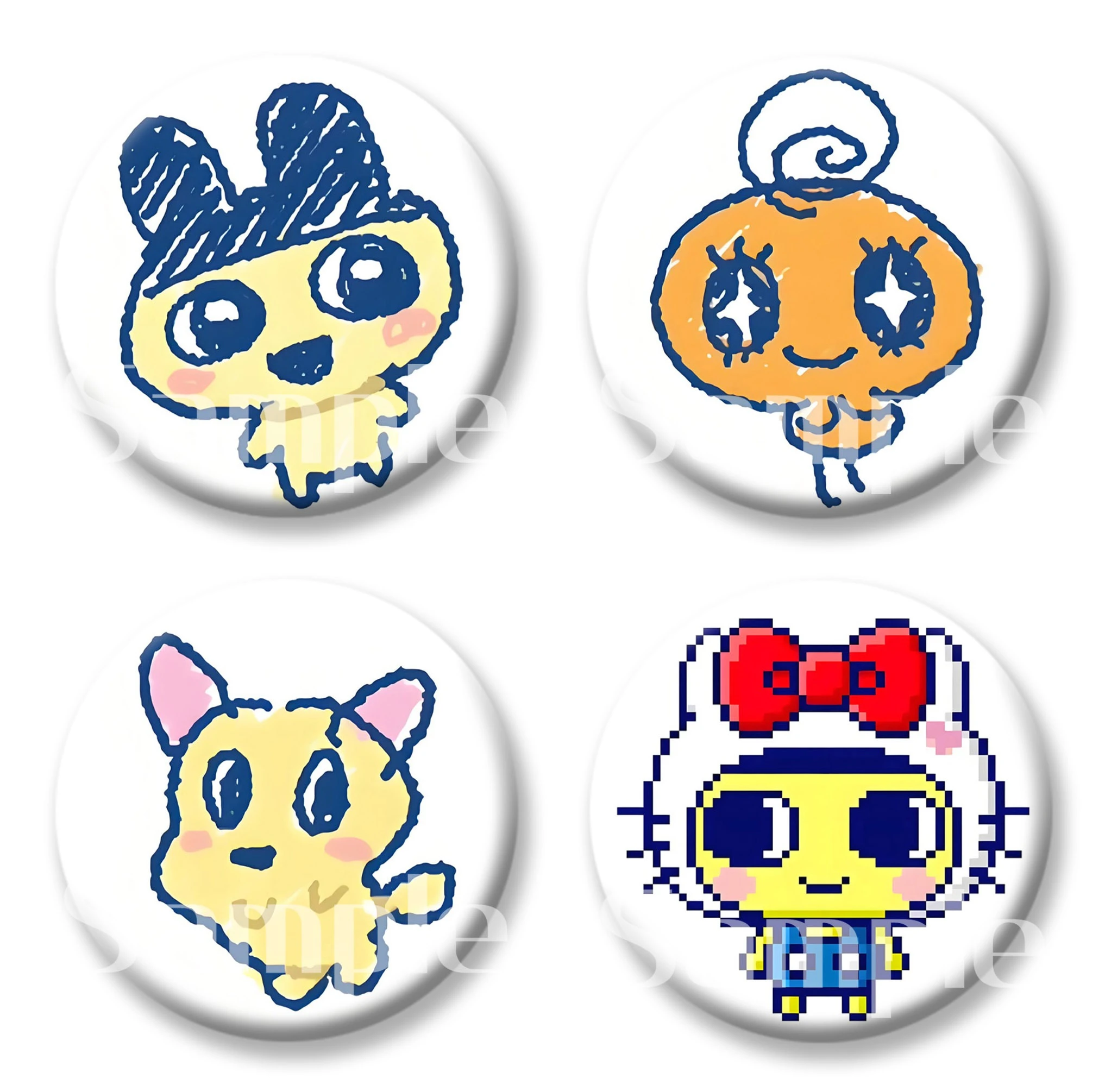 58 мм tamagotchi mametchi gozarutchi - Фотография_6