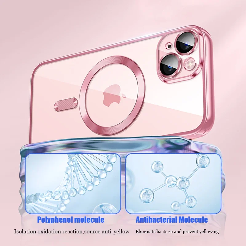 Ультратонкий силиконовый чехол с прозрачным покрытием для iphone 16 - Фотография_2