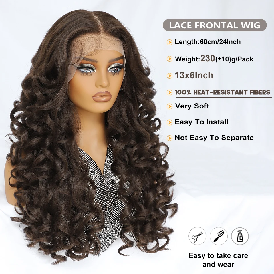 Ombre black 13x6 синтетические - Фотография_5