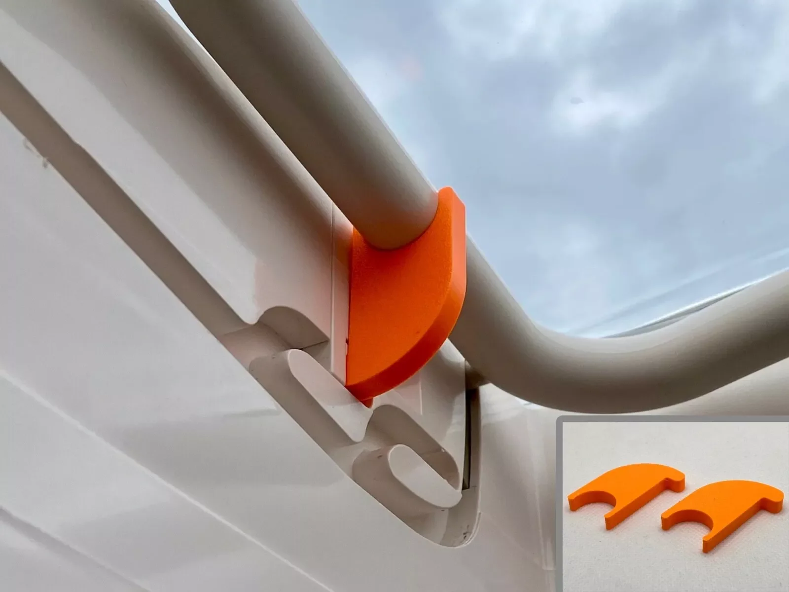 Мм, защитный замок на крыше дома на колесах для dometic midi/mini heki