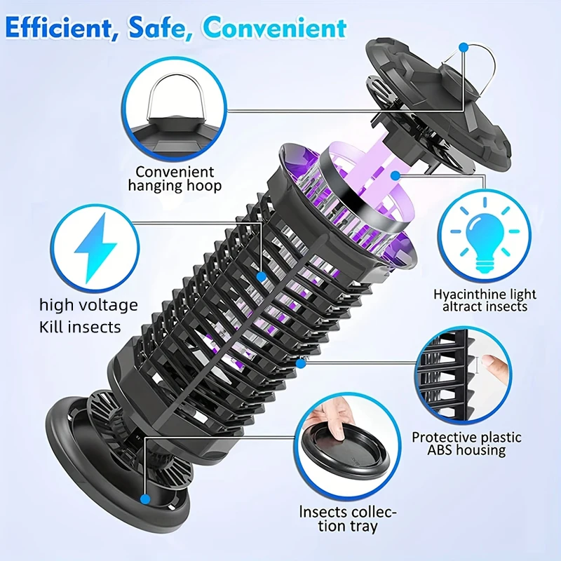 Новый электрический разрушитель комаров xiaomi - Фотография_3