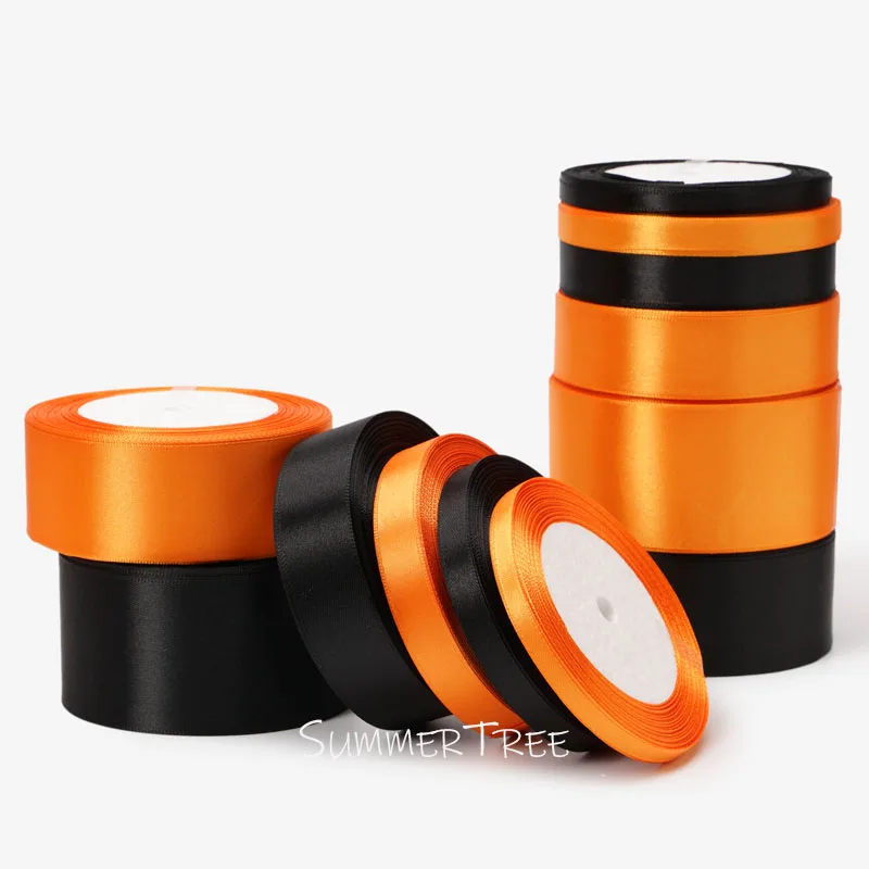 Атласная лента 25 ярдов 6 мм-50 - Фотография_4