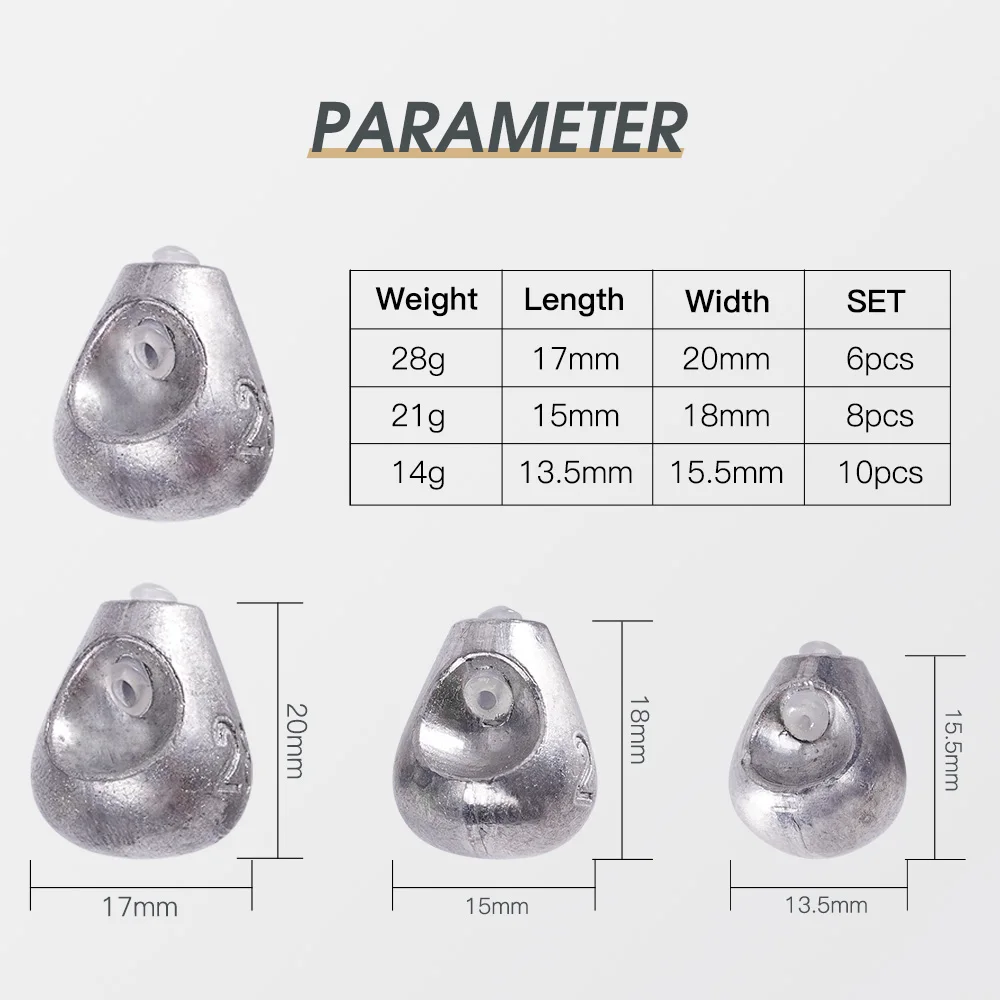 Noeby-скользящие грузила рыболовные снасти - Фотография_2