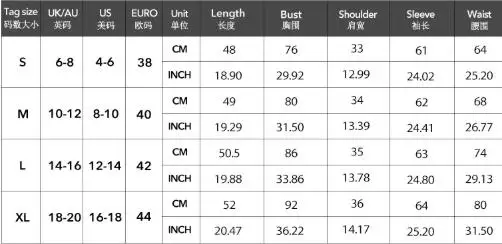 Женская облегающая жилетка y2k с длинными рукавами - Фотография_6