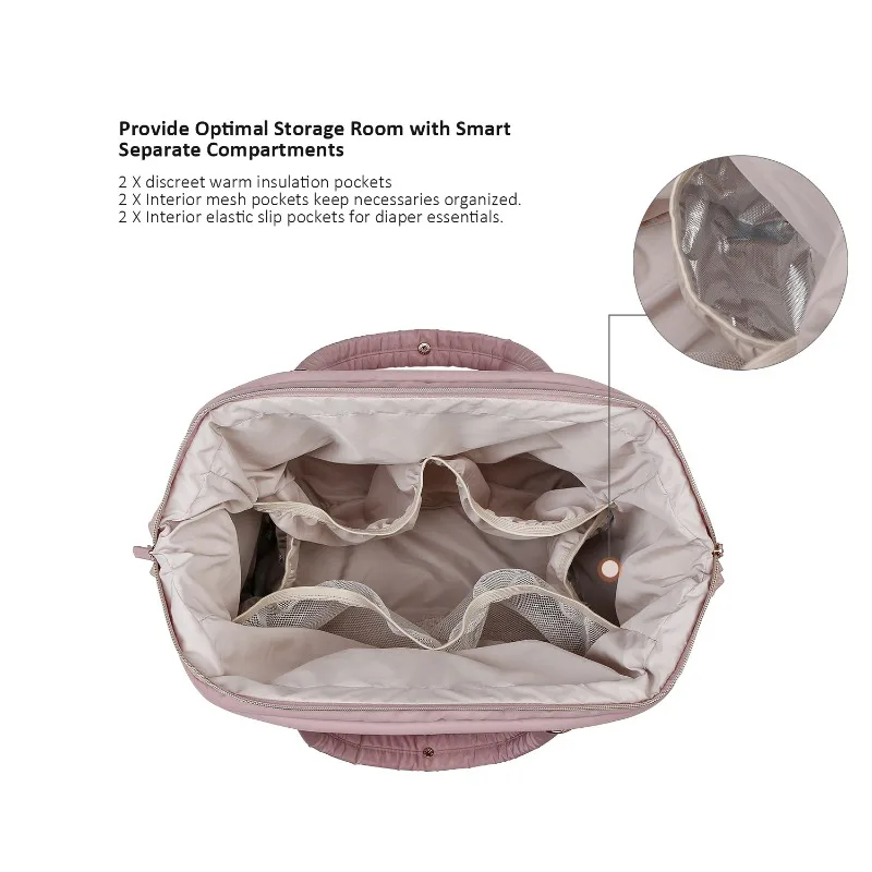 Стеганая плетеная сумка для мамы - Фотография_5