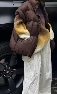 Новая женская утолщенная повседневная пуховая хлопковая жилетка - Фотография_6