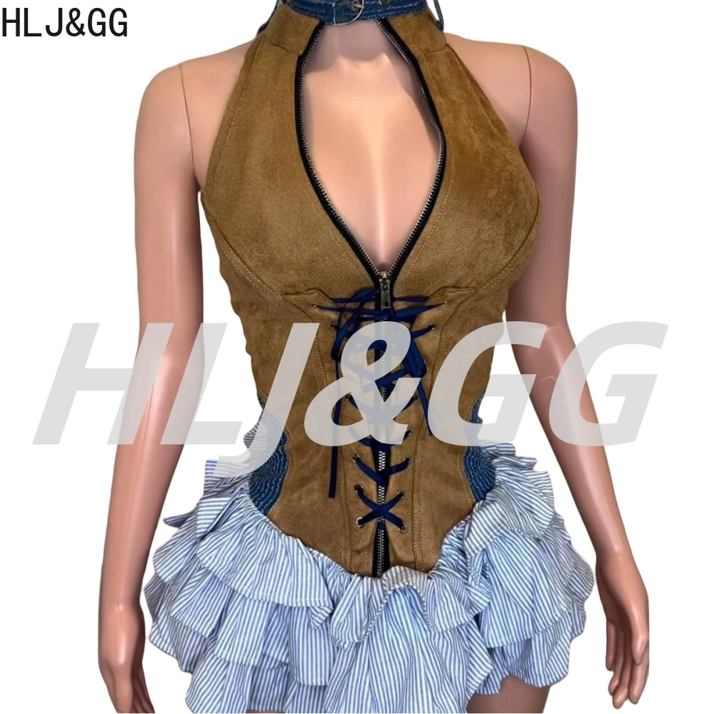 Hlj & gg модное женское лоскутное - Фотография_3