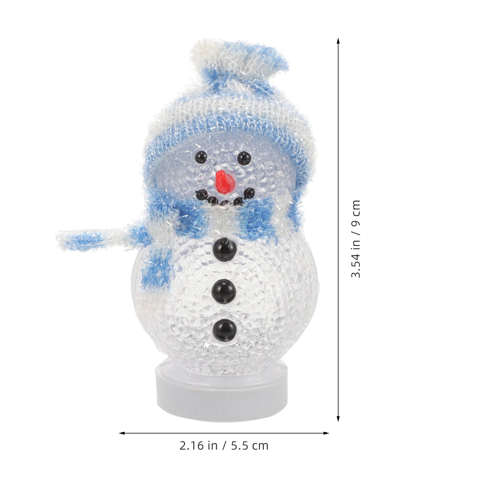 Светодиодный ночник со сменным снеговиком и питанием от usb - Фотография_2